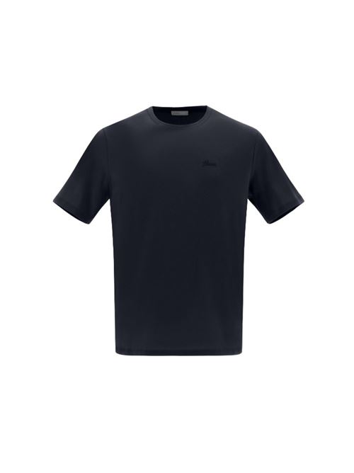 T-shirt da uomo blu Herno | JG00023UR - 52052.9200